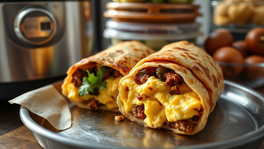 beat gently cook low