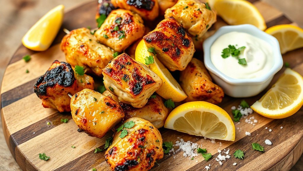 bright lemon herb quick marinade