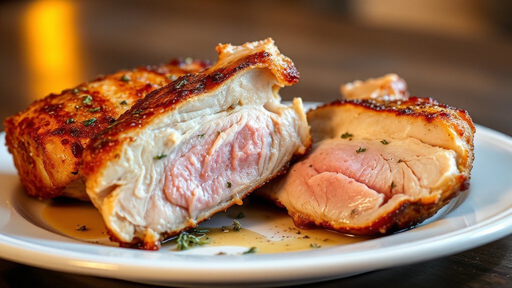 brine high heat sear rest