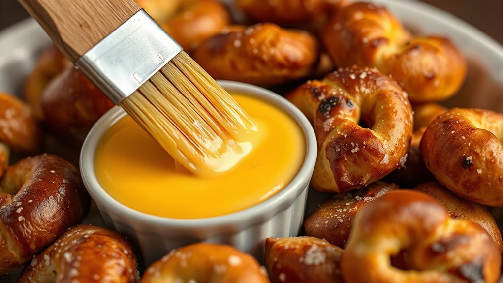 brush salt glossy crust