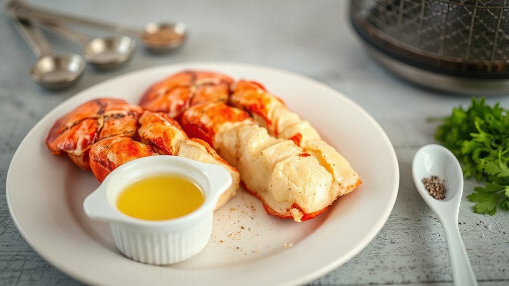 butter poached lobster tails recipe