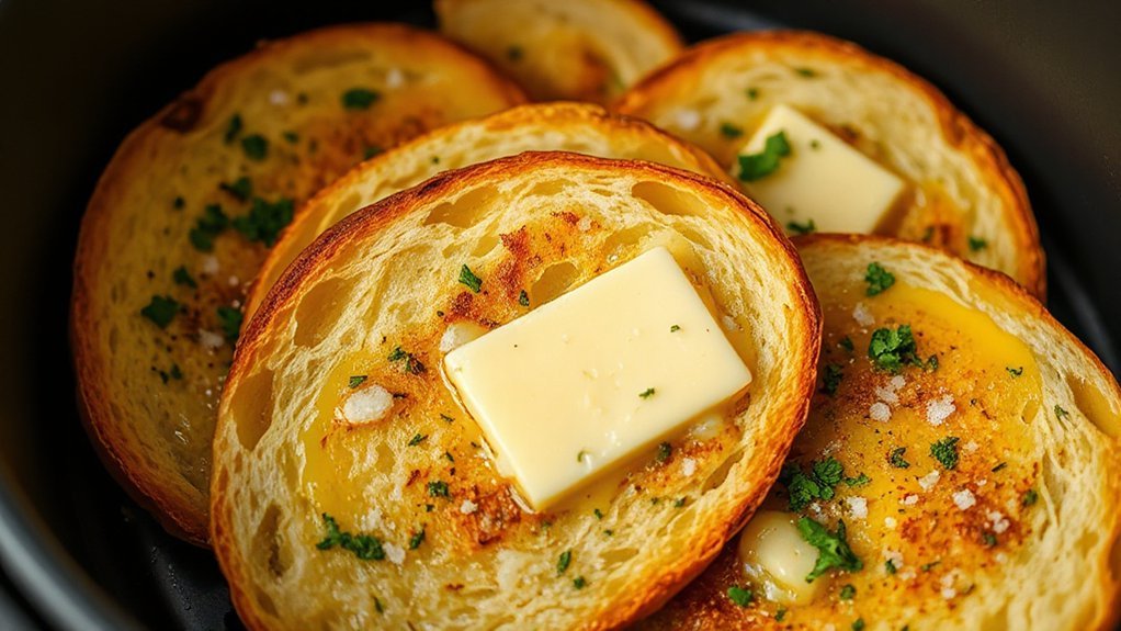 buttery crispy italian garlic