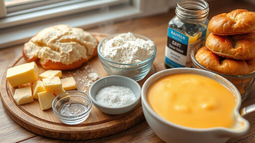 buttery yeast dough cheddar