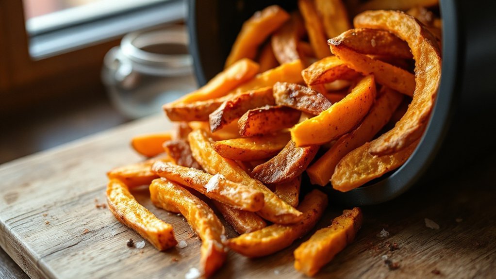 caramelized crisp nutrient rich fries