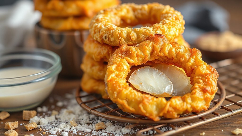 cold sparkling double dipped batter