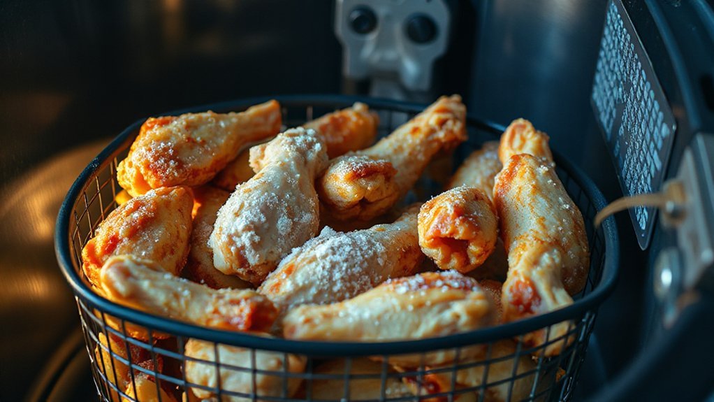 convection crisps frozen wings