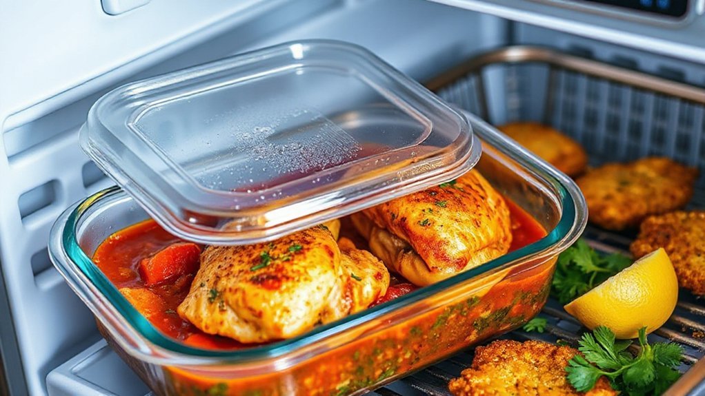 cool portion freeze gently reheat