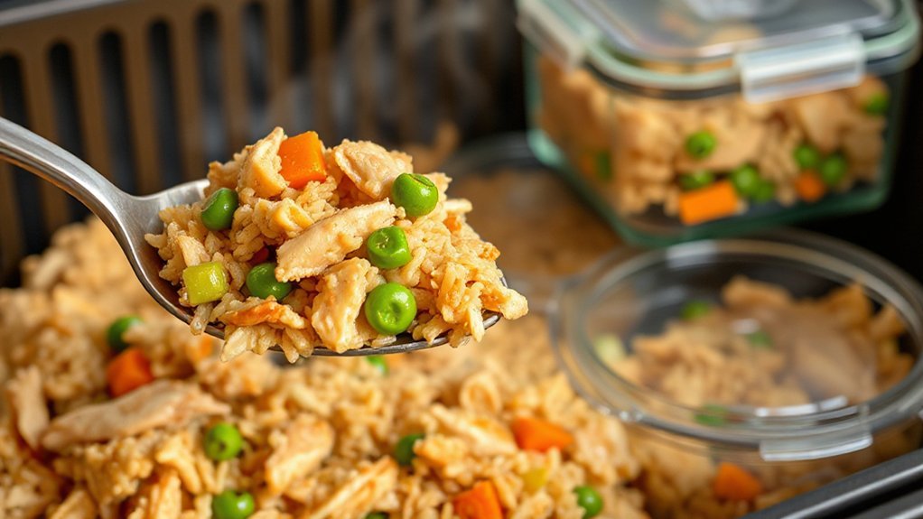 cool refrigerate freeze reheat