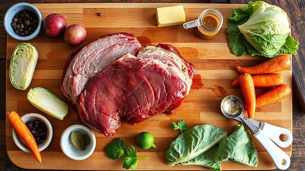 corned beef with vegetables