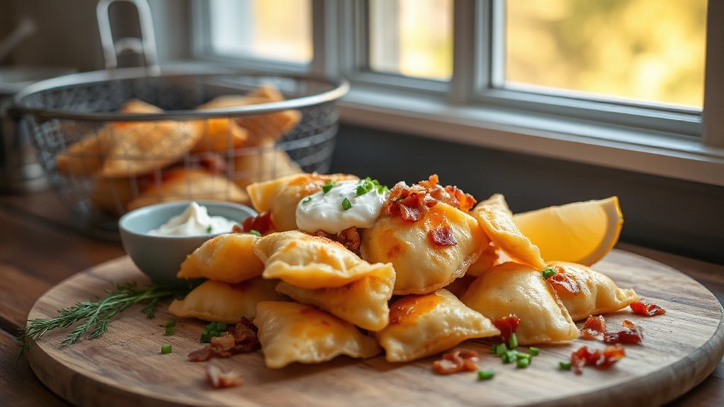 creamy crunchy tangy colorful