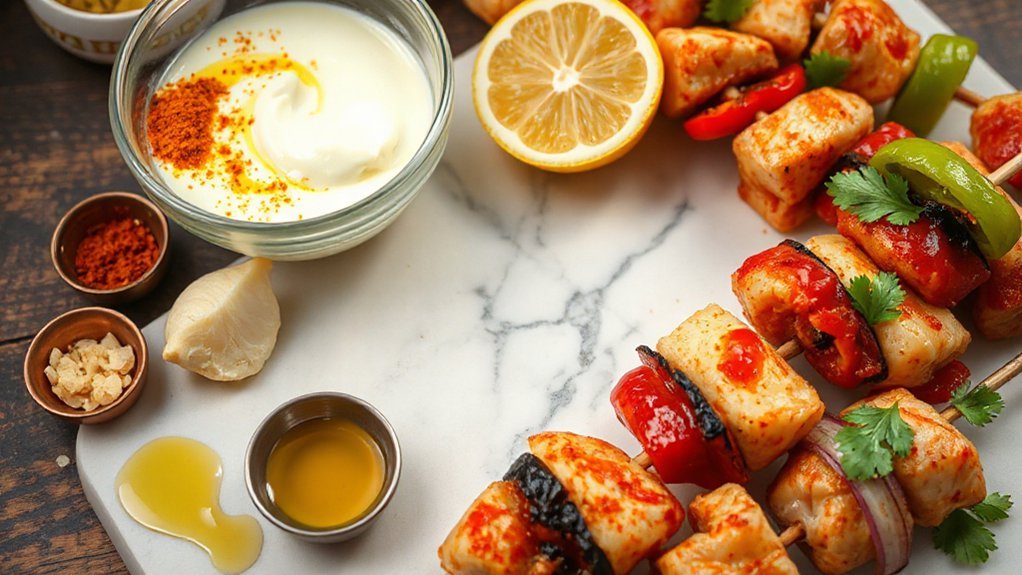 creamy yogurt spiced chicken