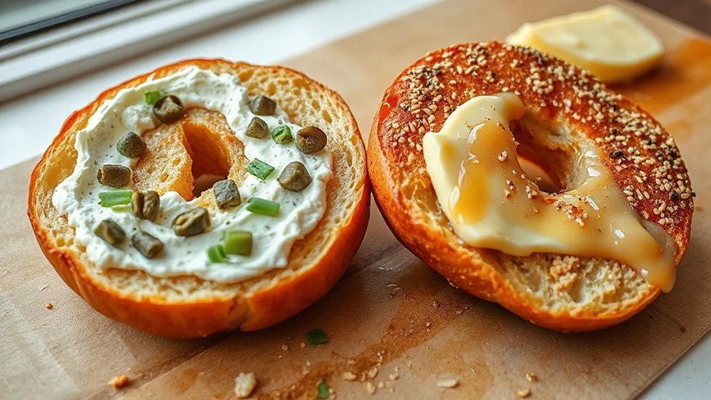 creative global bagel toppings