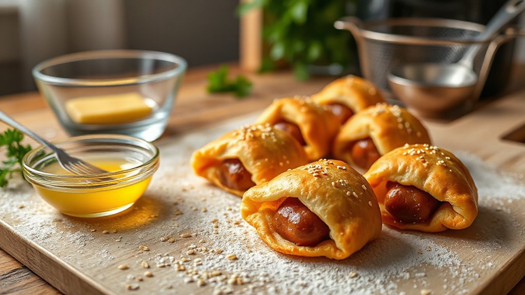 crescent wrapped cocktail sausage essentials