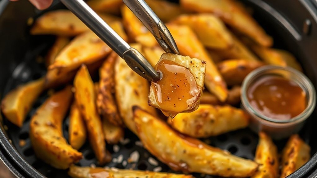 crisp evenly cooked odorless parsnips