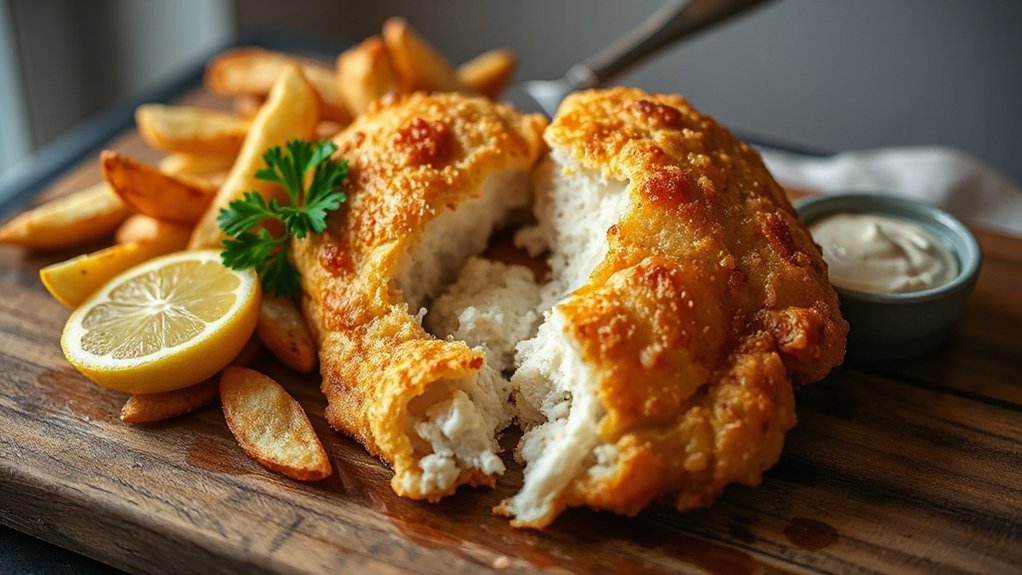 crisp exterior moist interior