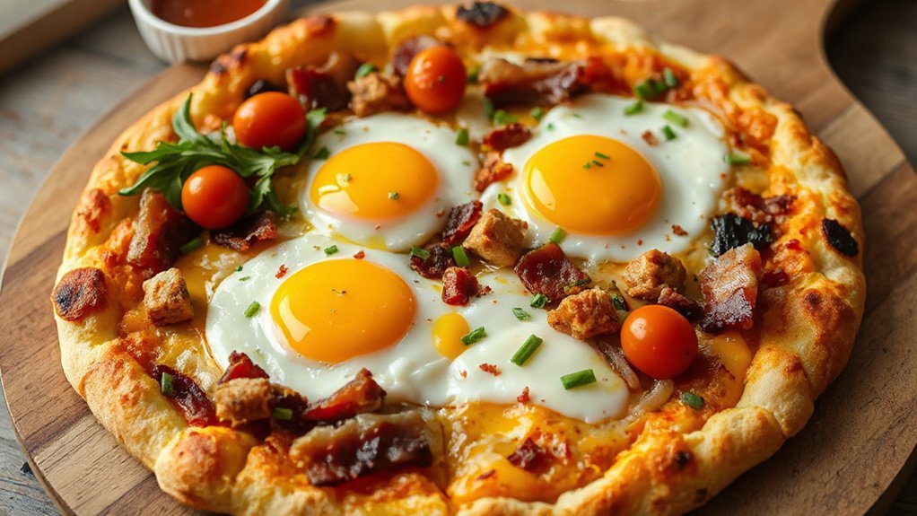 crisp melty seasonal toppings