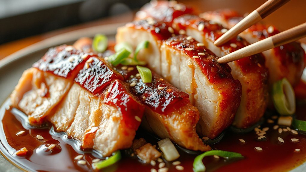 crispy air fried pork belly