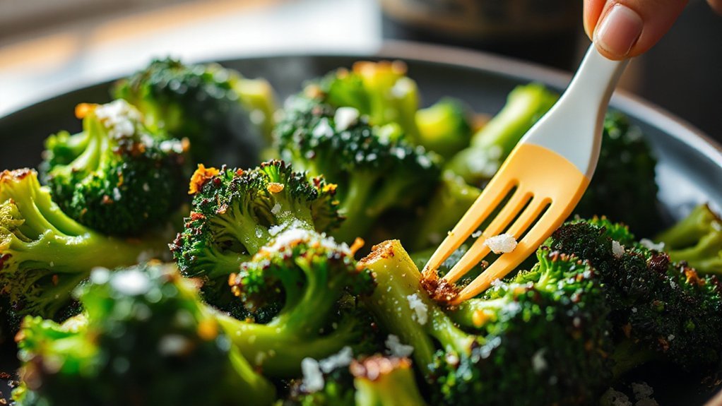 crispy air fryer broccoli