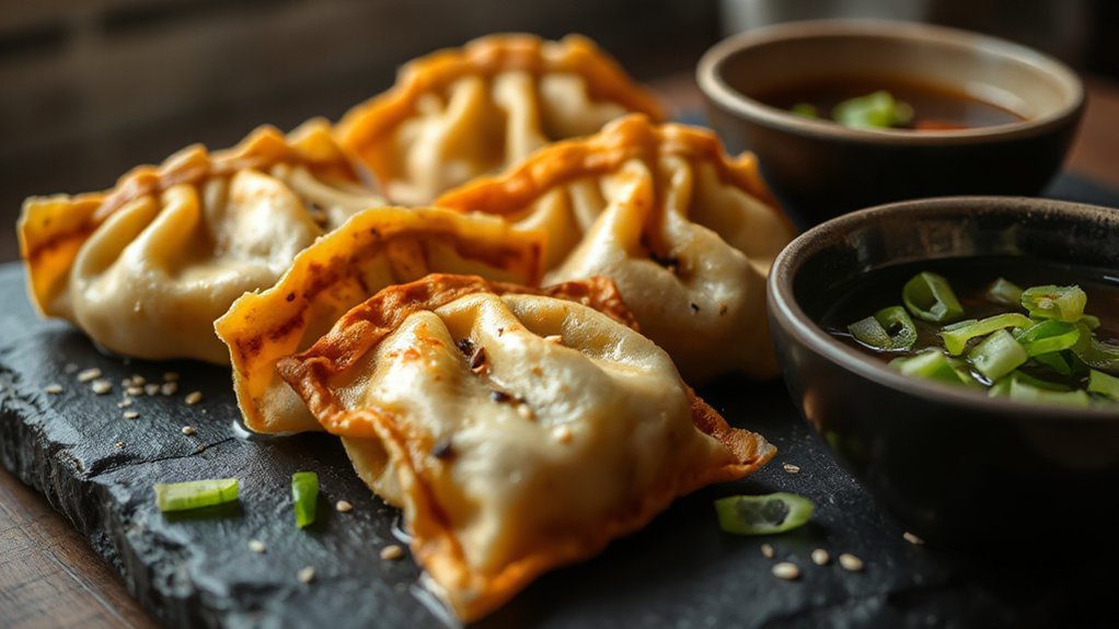 crispy air fryer potstickers
