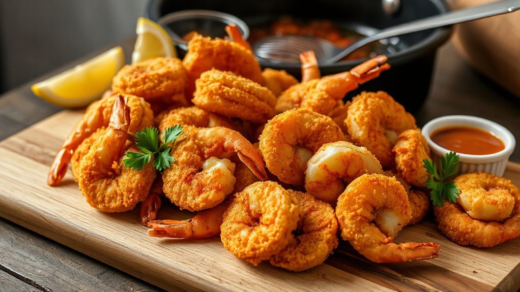 crispy air fryer shrimp