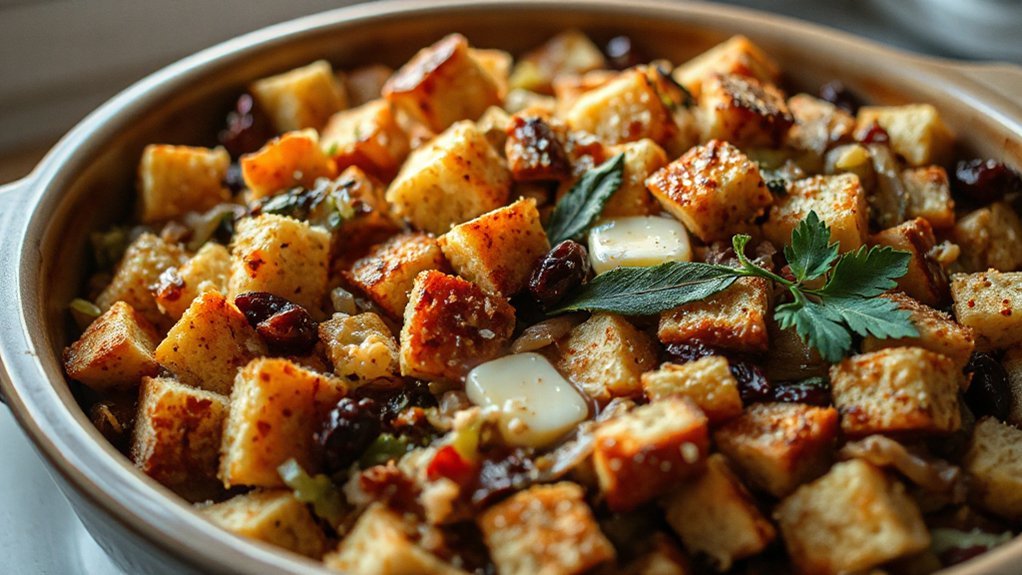 crispy air fryer thanksgiving stuffing