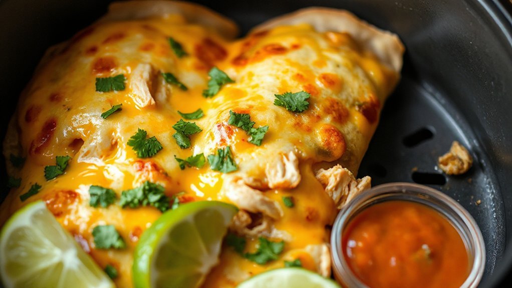 crispy cheesy enchilada tips
