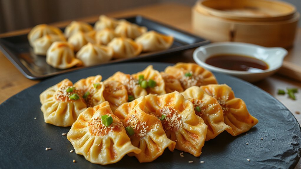 crispy make ahead gyoza tips
