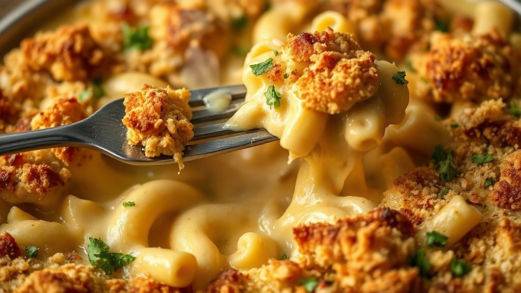 crunchy top creamy center