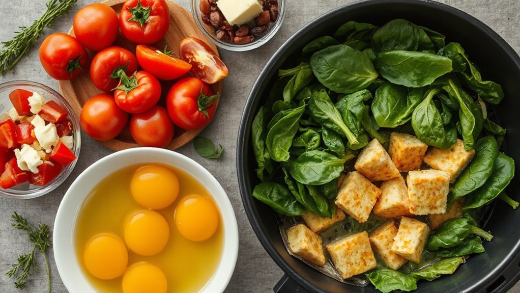 customizable savory egg breakfast