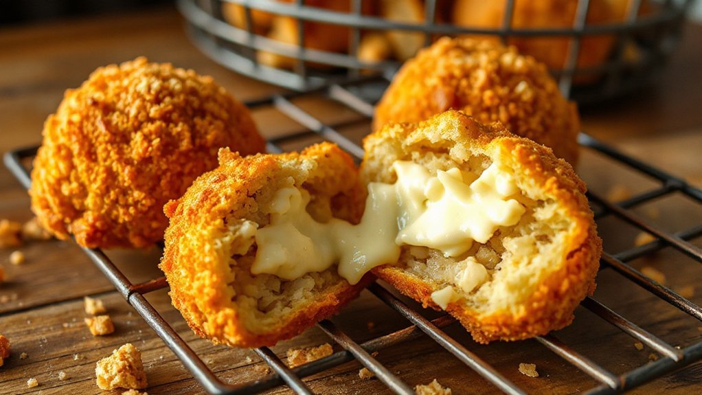 double panko coated crunch