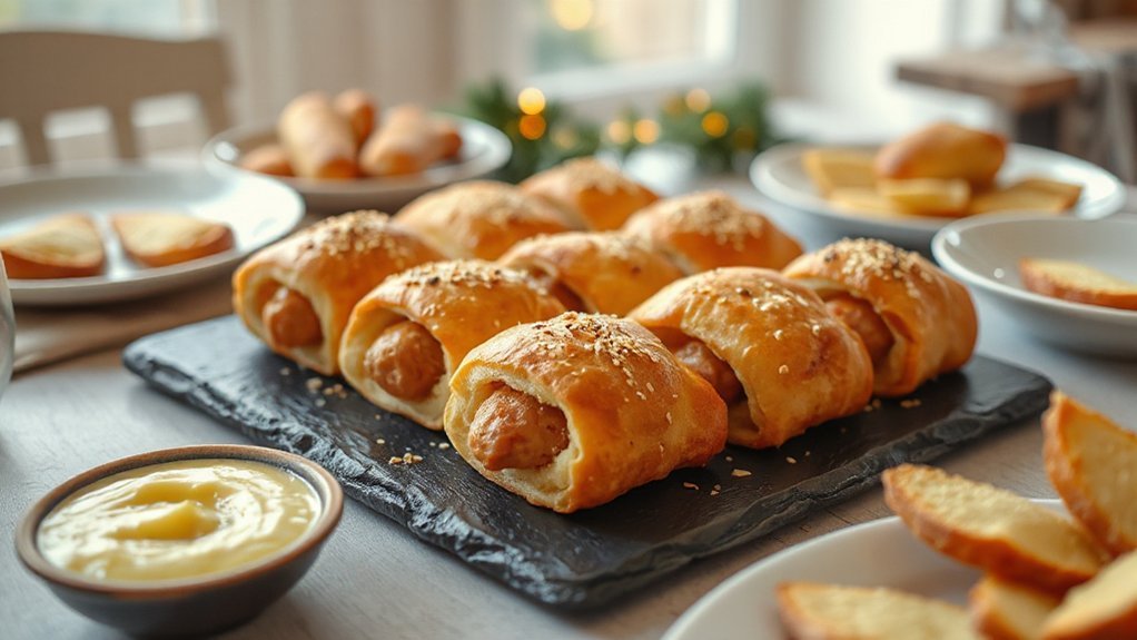 easy air fryer party pigs