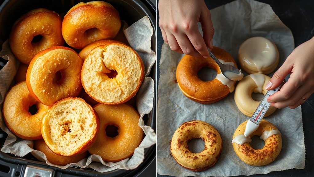 fix air fryer donuts