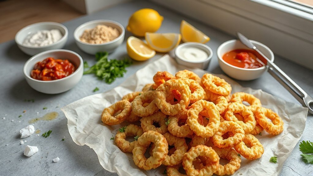 flour egg panko station