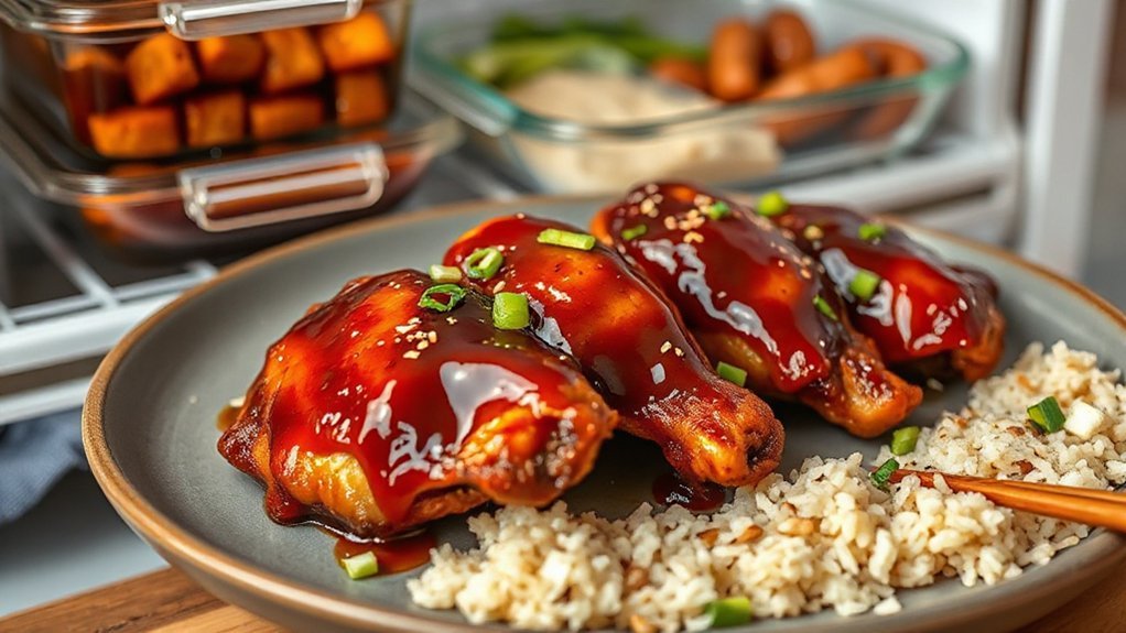 freezer friendly teriyaki meal prep