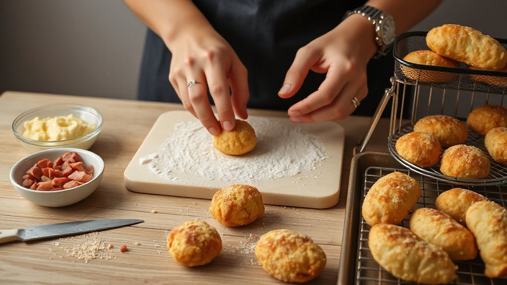 gather assemble shape air fry