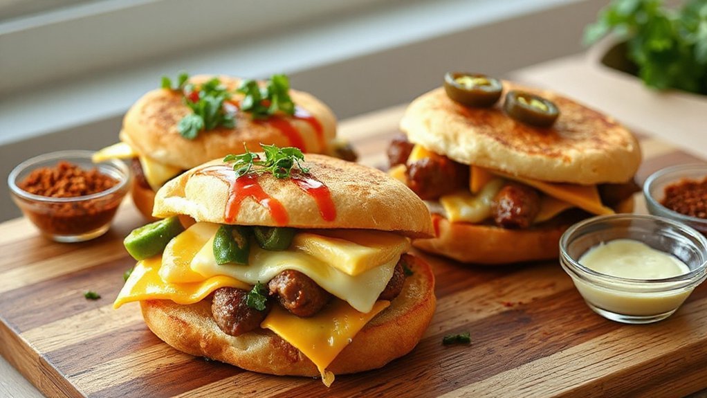 global inspired sandwich flavor boosters