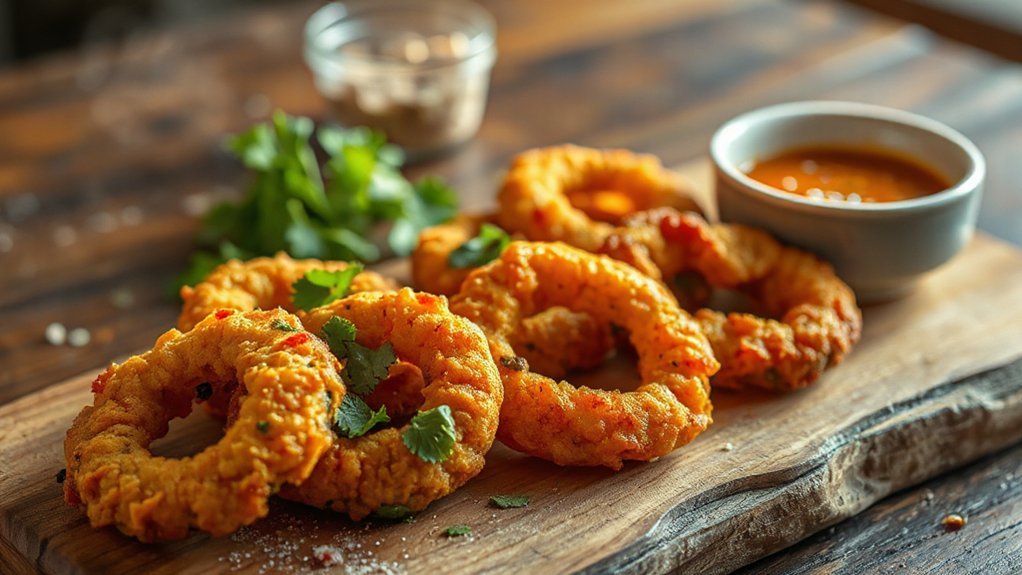 indian air fryer pakoras