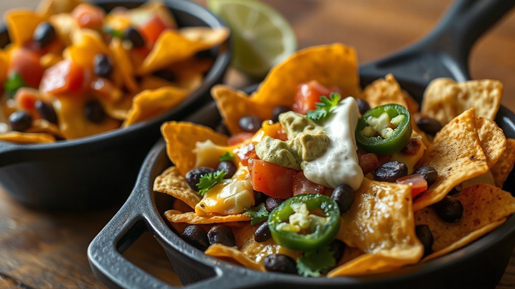 individual air fryer nachos