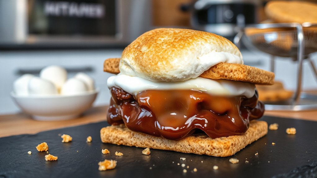 indoor air fryer s mores