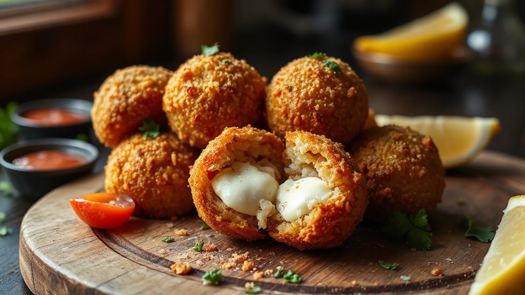 italian air fryer mozzarella arancini