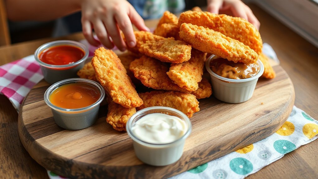 kid approved air fryer strips
