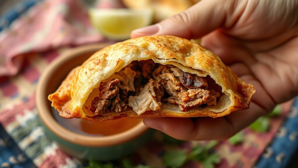 latin american air fryer empanadas