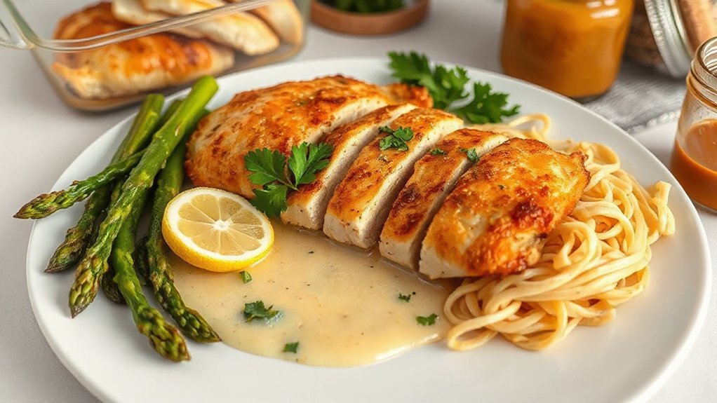 lemon caper chicken storage