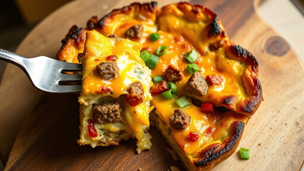 make ahead air fryer breakfast casserole