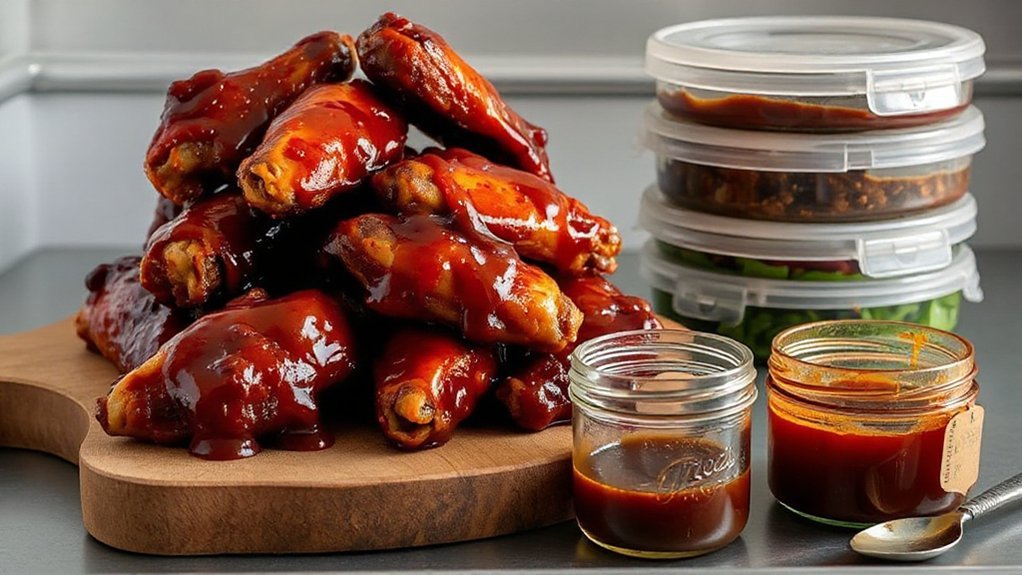 marinate vacuum seal label air fry