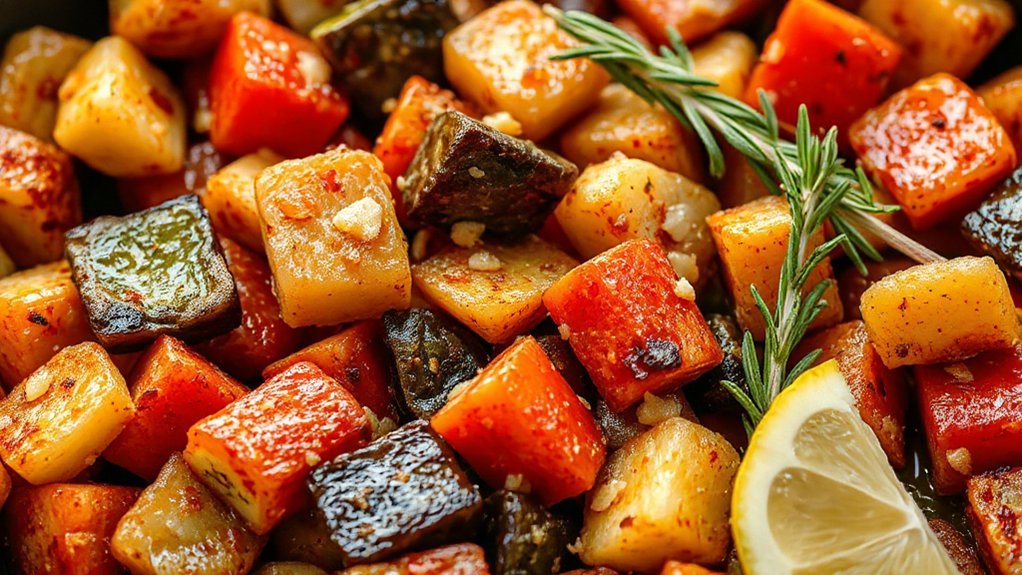 oil helps seasonings stick