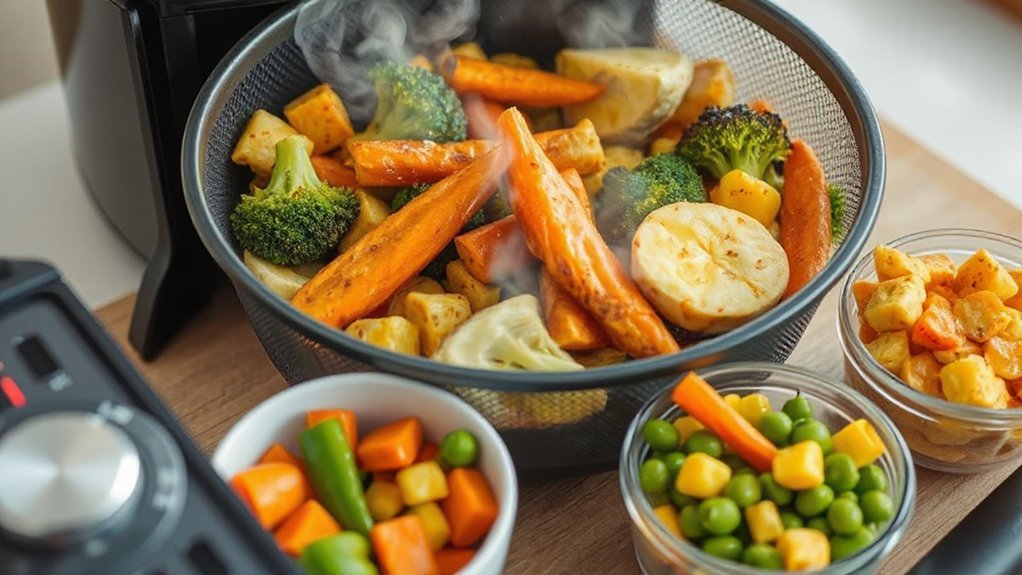 optimal air fryer vegetable timings