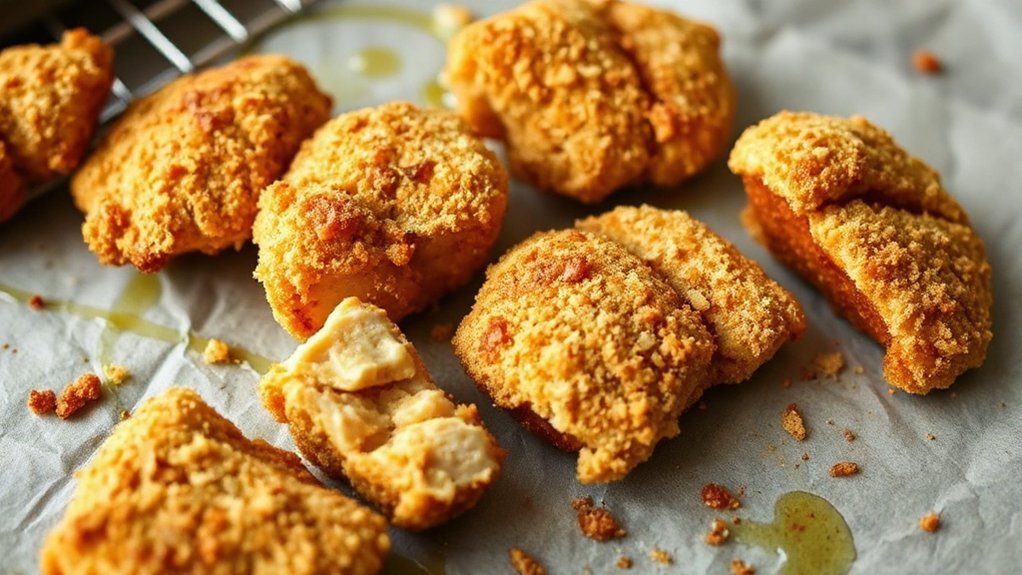 panko cornflake buttermilk crust