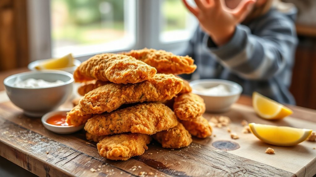 pantry friendly crispy chicken tenders