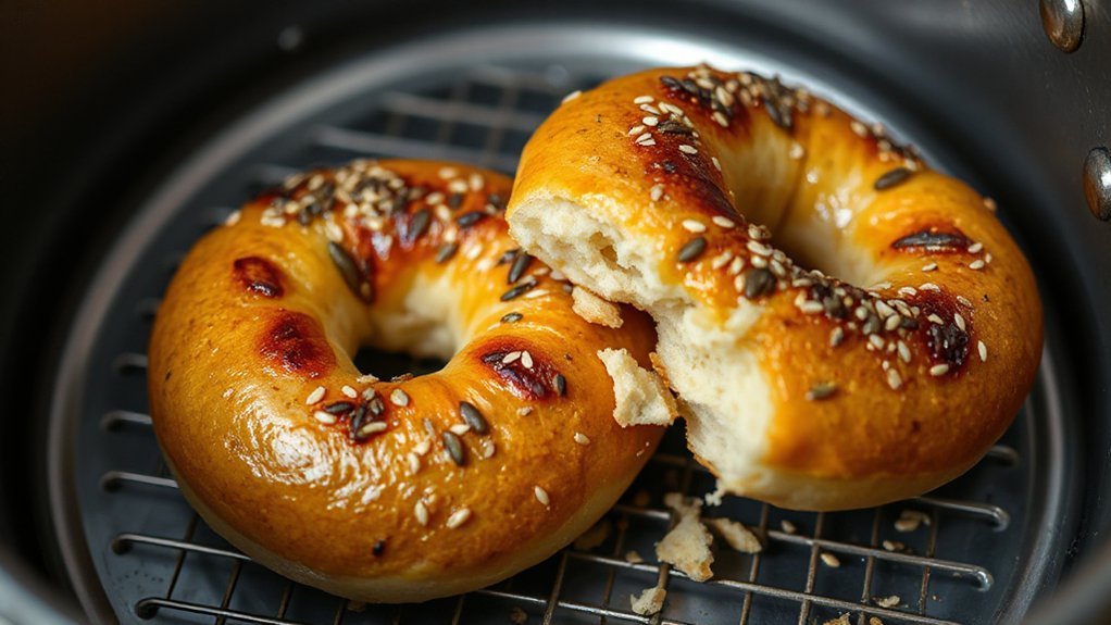 par bake steam crisp bagels